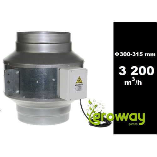 Ventilator Prima Klima Blue Line, 300-315 mm, 3200 m³/h