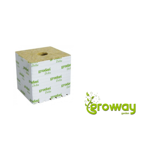 Grodan Pěstební kostka Delta 32 150x150x142mm s velkou dírou 1 ks