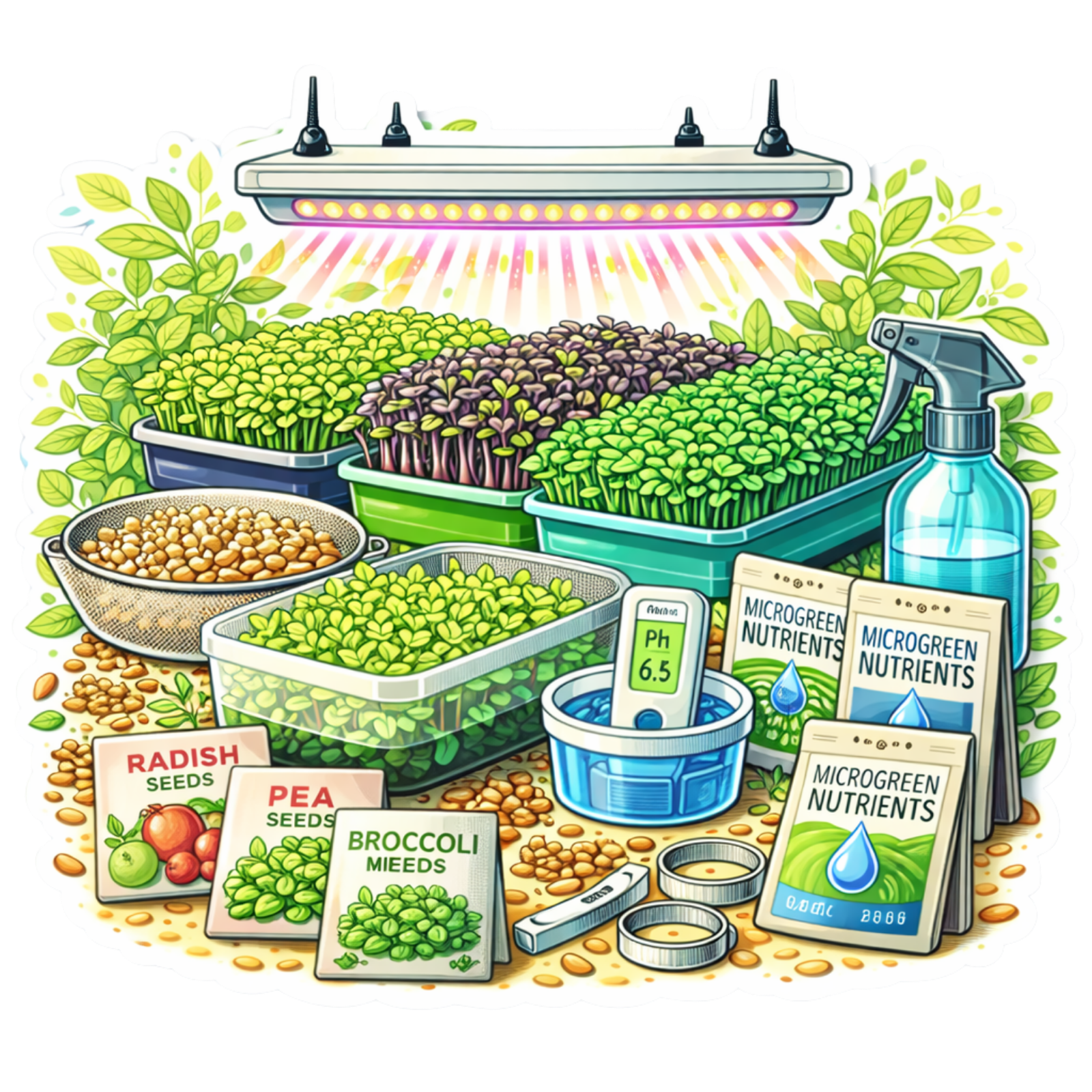 VŠE PRO MICROGREENS