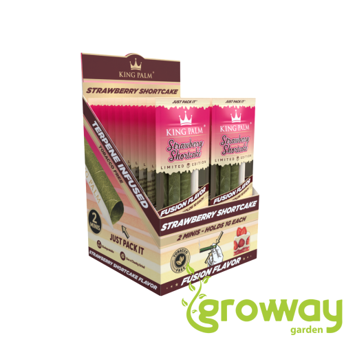 King Palm Minis palmový blunt Strawberry Shortcake (1 g) 2 ks