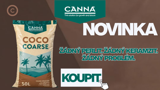 Newsletter 6.10.2026 - NOVINKA: CANNA Coco Coarse