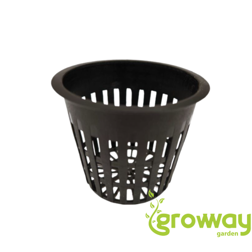 Hydroponický košík průměr 8 cm (3″) z tvrzeného plastu