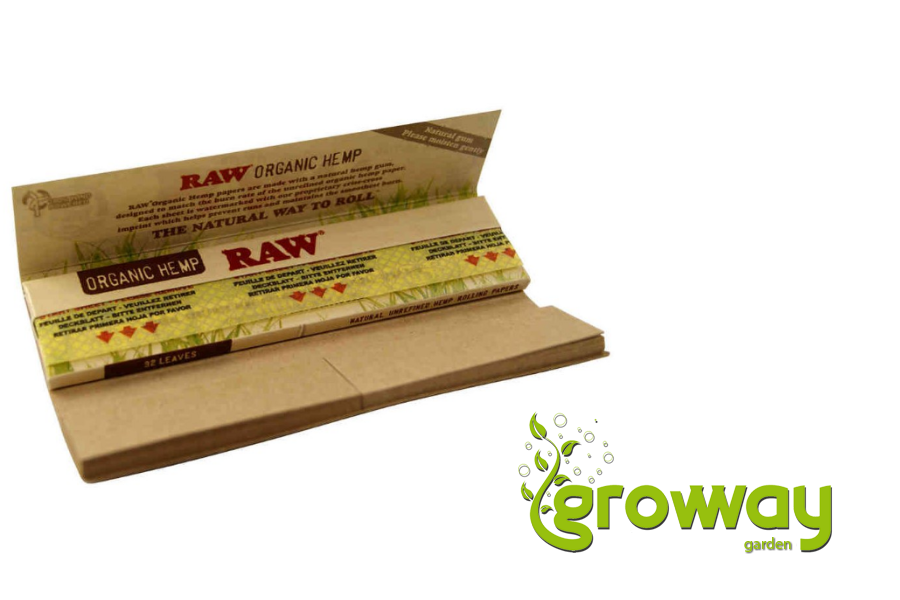 Cigaretové papírky RAW Organic Connoisseur